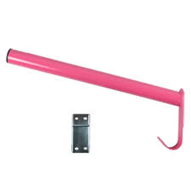 Hovedbilde Salhenger nedfellbar, rosa