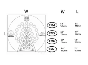 Hovedbilde Blurton 3D Full mesh flat