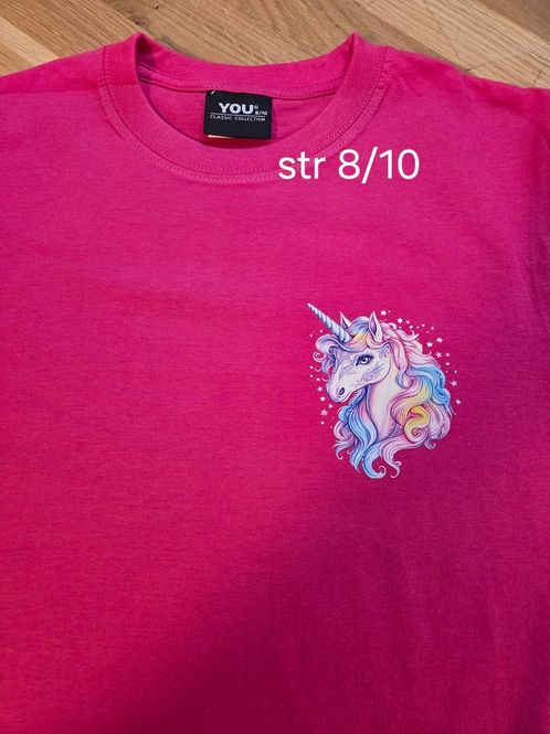 Hovedbilde T-skjorte, rosa 8/10 år