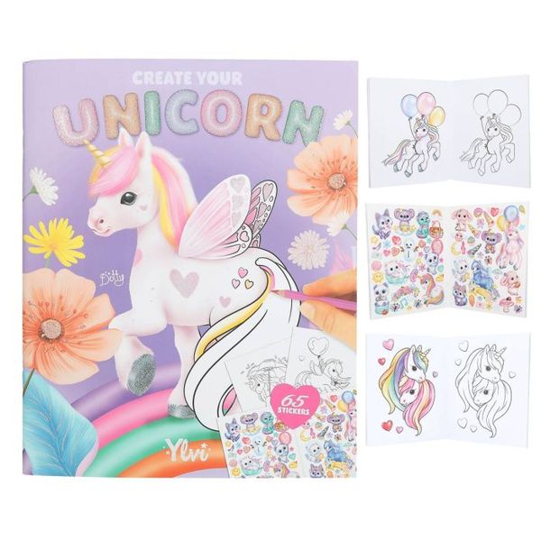 Ylvi Unicorn fargeleggingsbok